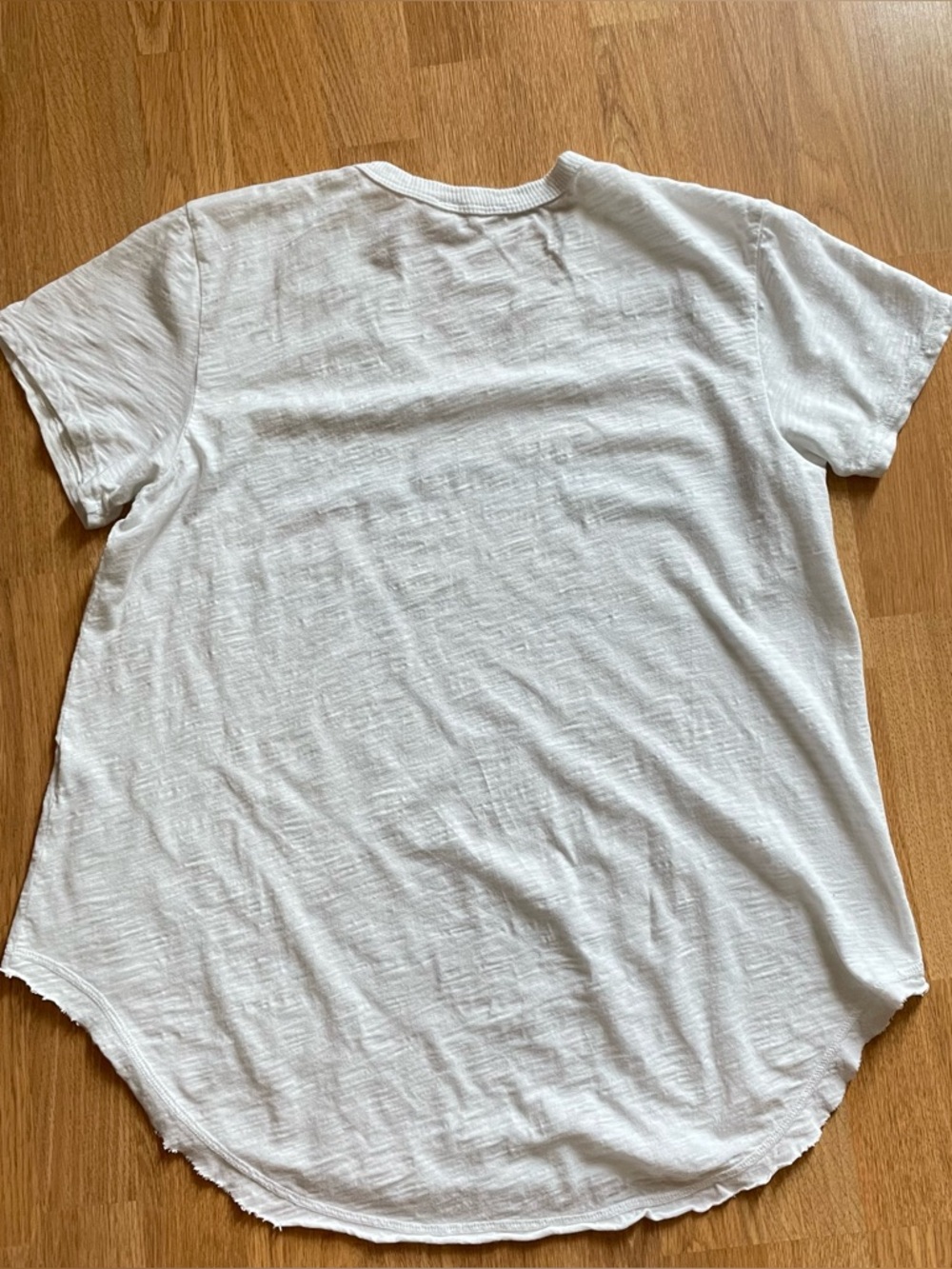 Wilt Slub Short Sleeve Tee Raw Hem Size Medium Minimalist - Picture 3 of 9